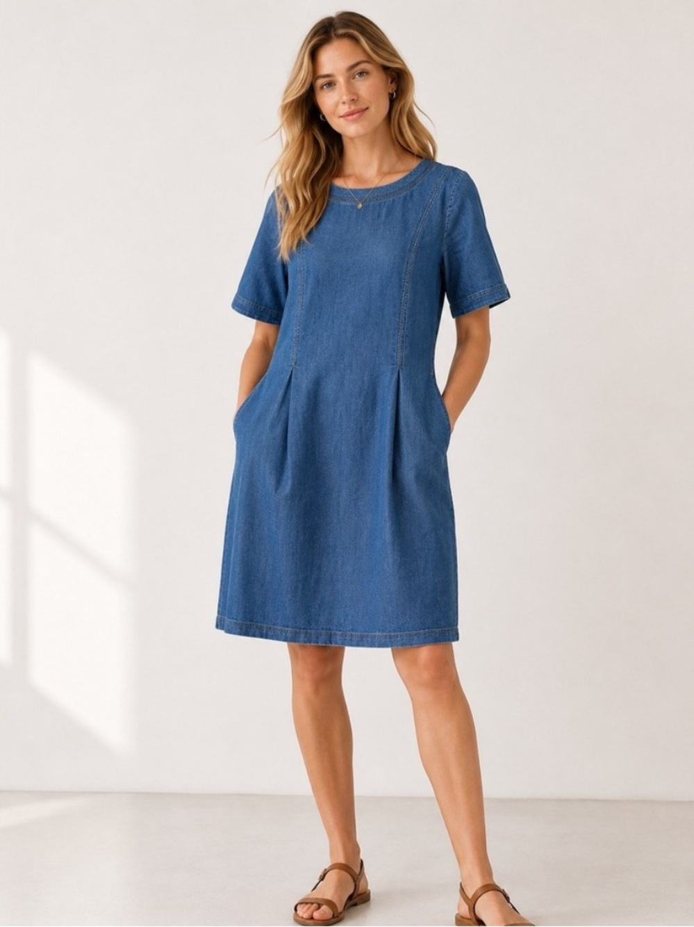 Boden Alice denim dress